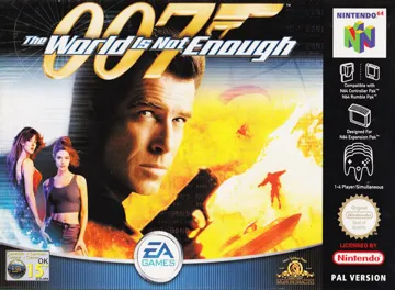 007 - The World Is Not Enough (Europe) (En,Fr,De) box cover front